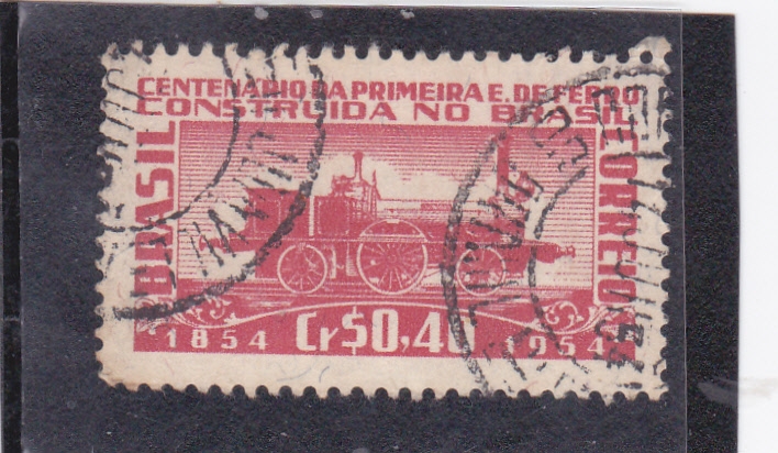 Baronesa, 1852 (primera locomotora utilizada en Brasil)