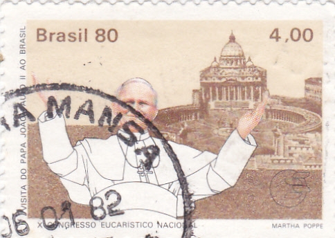 VISITA PAPA JUAN PABLO II A BRASIL