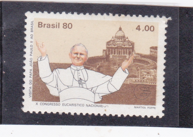 VISITA PAPA JUAN PABLO II A BRASIL