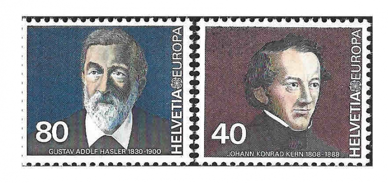 685-686 - Johann Konrad Kern y Gustav Adolf Hasler 