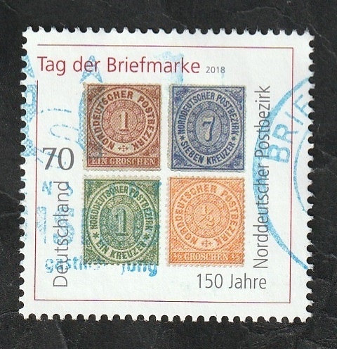 3190 - 150 Anivº del distrito postal de Alemania del Norte
