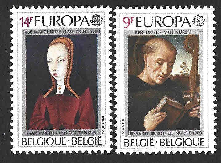 1052-1053 - Benito de Nursia y Margarita de Austria
