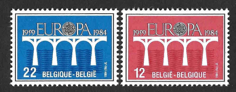 1169-1170 - XXV Aniversario de la Conferencia Postal de Correos y Telecomunicaciones C.E.P.T. 
