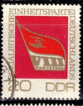 VIII Congreso del Partido Socialista Unificado(SED)DDR.