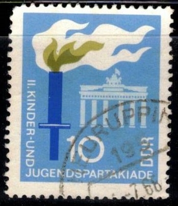 2ª Espartaqueada Infantil y Juvenil, Berlín(DDR).