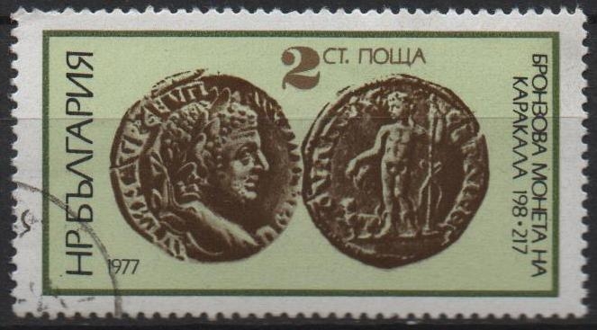 Moneda d' bronce d'Caracalla
