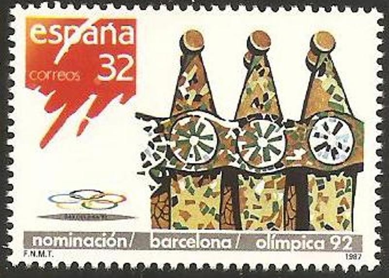 2908 - Nominación de Barcelona como sede olímpica 1992