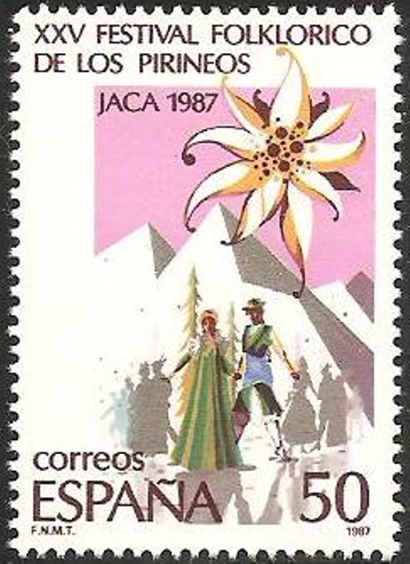 2910 - XXV festival folklórico de los Pirineos en Jaca