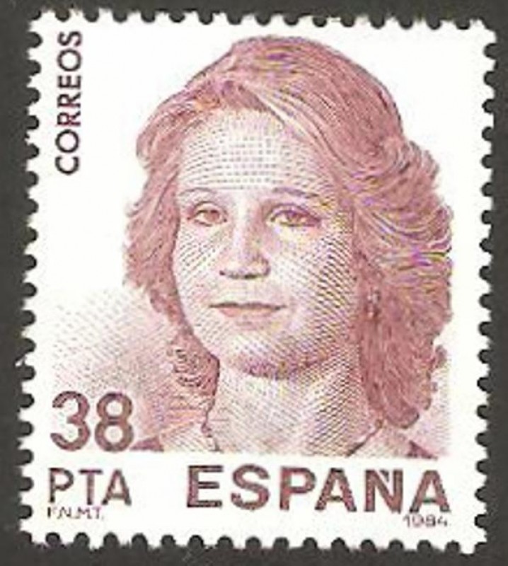 2753 -  Exposición mundial de filatelia España 84, Elena de Borbón