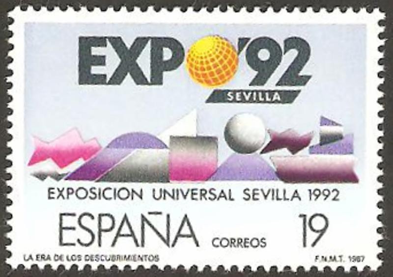 2875 - Exposición Universal de Sevilla, Expo 92