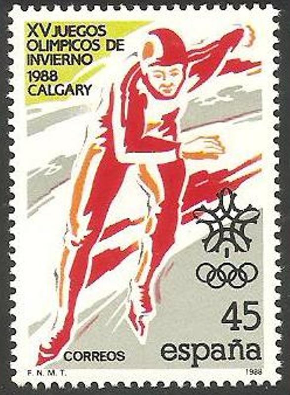 2932 - XV juegos olímpicos de invierno Calgary 88