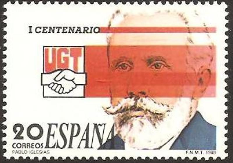 2948 - I Centº de la Unión General de Trabajadores, Pablo Iglesias