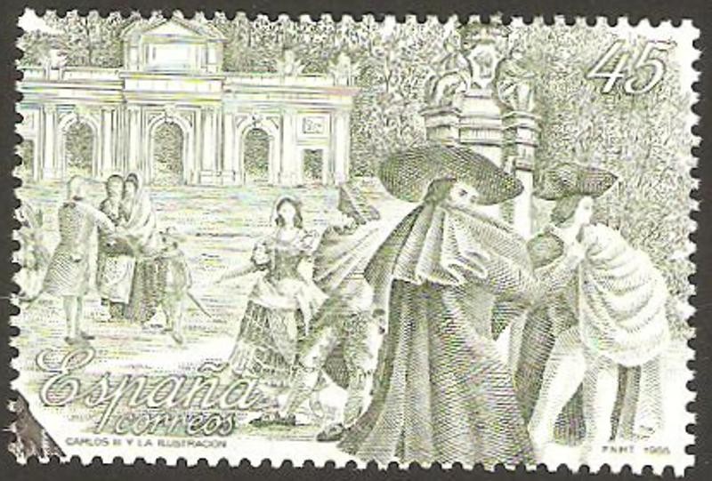 2983 - Carlos III y La Ilustración, Puerta de Alcalá y Fuente de Apolo