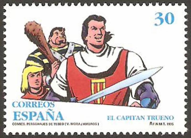 3359 - El Capitán Trueno, personaje de tebeo
