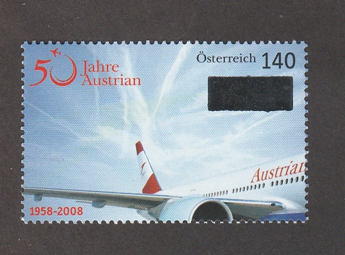 50 Aniv. de las lineas aéreas austriacas