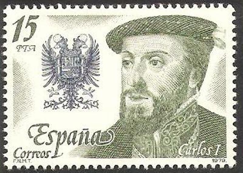 2552 - Rey de España, Casa de Austria, Carlos I
