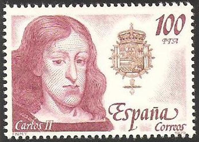 2556 - Rey de España, Casa de Austria, Carlos II
