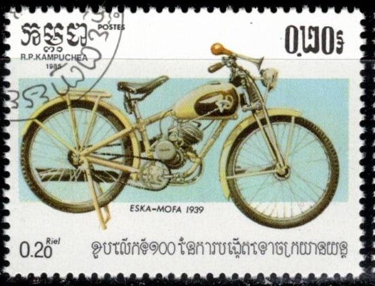 Centenario de la motocicleta(Eska Mofa 1939).