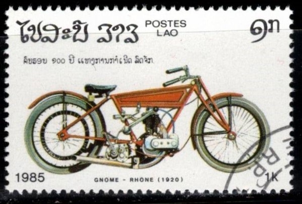 Centenario de la motocicleta(Gnome - Rhone. 1920).