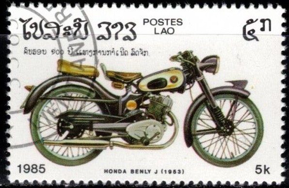 Centenario de la motocicleta(Honda Benly J. 1953).