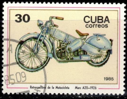 Centenario de la motocicleta(Mars A20, 1926).