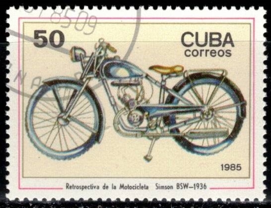 Centenario de la motocicleta(Simon BSW, 1936).