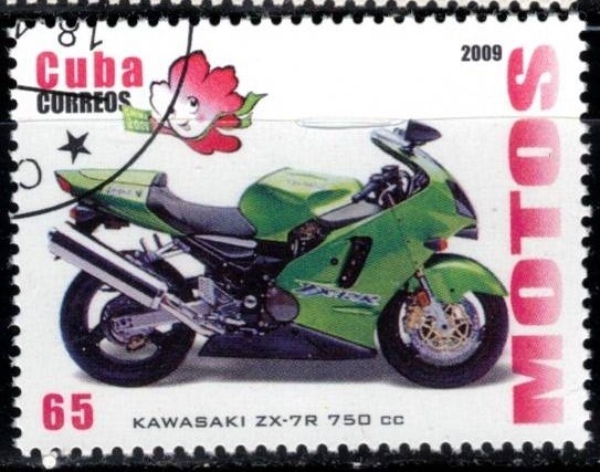 Motos-Kawasaki ZX-7R 750 cc.