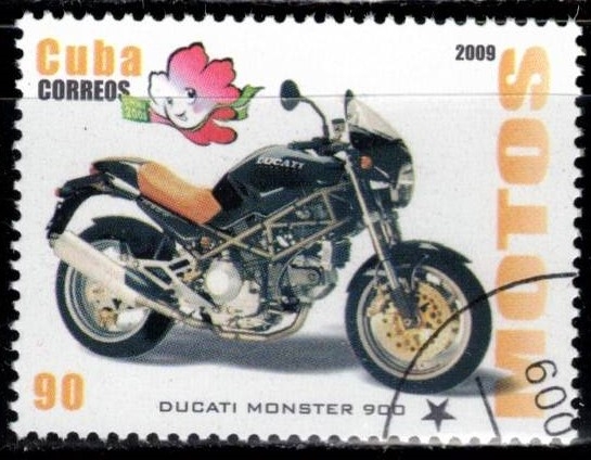 Motos-Ducati Monster 900.