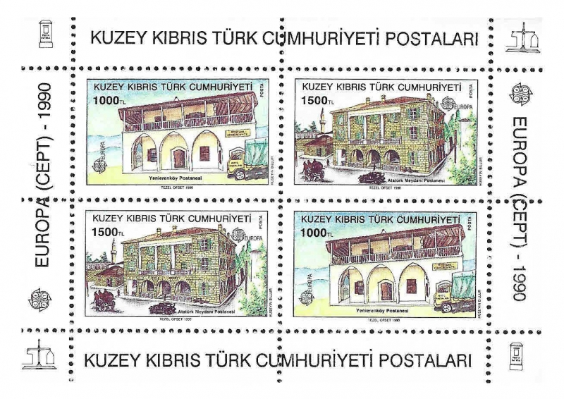 HB 270a - Oficinas Postales (República Turca del Norte de Chipre)