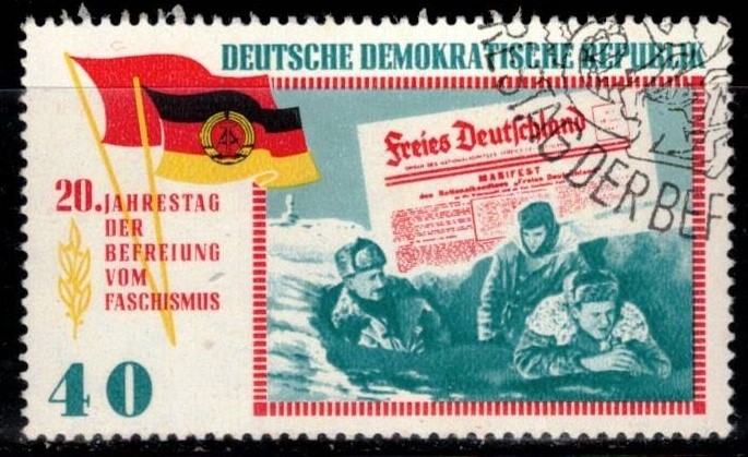 20 aniversario de la liberación del fascismo (DDR).