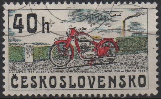 Motocicletas: Jawa 250, 1945