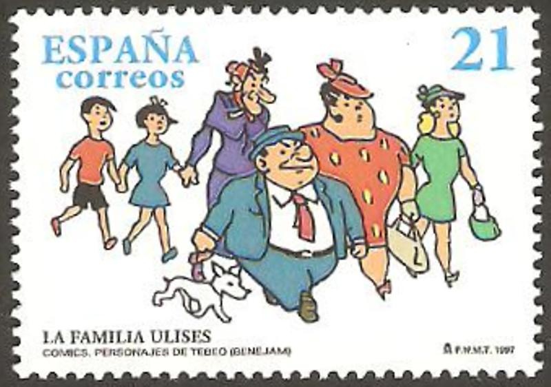 3486 - La Familia Ulises, personajes de tebeo