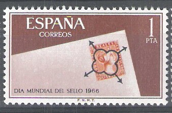 1724  Dia mundial del sello. Matasellos de