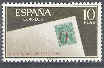1725 Dia mundial del sello.Signo de porteo de Alicante