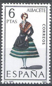 1768 Trajes típicos españoles.Albacete.