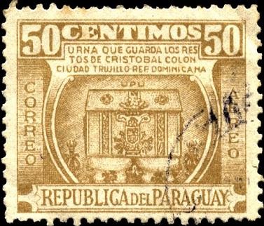 Urna que guarda los restos de Cristóbal Colón, ciudad de Trujillo República Dominicana.
