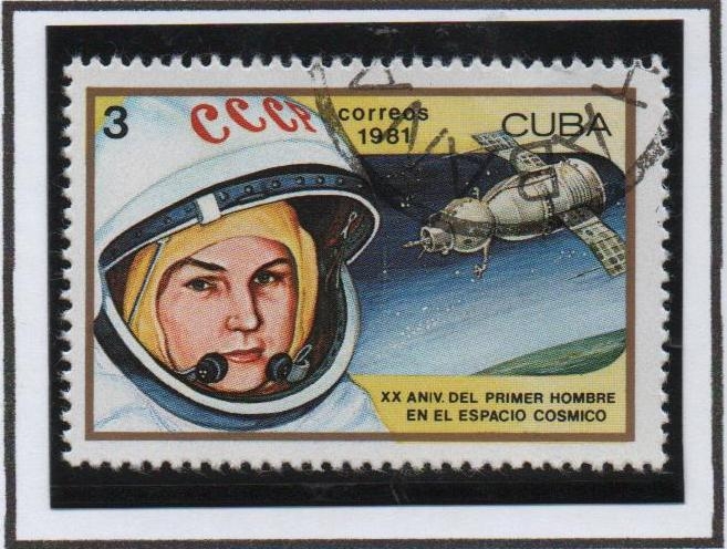 20 Aniv. d' primer hobre en el Espacio: Valentina Tereshkova