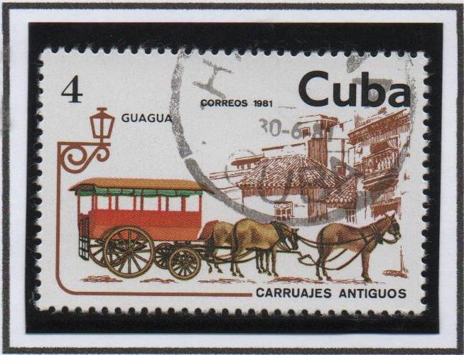 Carruajes Antiguos: Guagua