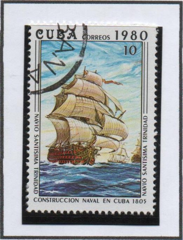 Construcion Naval: Navío Santísima Trinidad