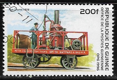 Locomotoras - Tom Thumb (1829)