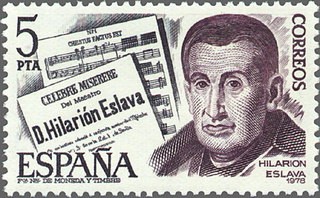 ESPAÑA 1978 2456 Sello Nuevo Personajes Españoles Hilarion Eslava