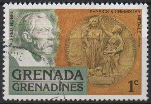 Alfredo Nobel, Medalla d' Física y Química