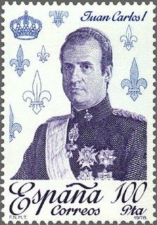 ESPAÑA 1978 2505 Sello Nuevo Reyes de España Casa de Borbon Juan Carlos I