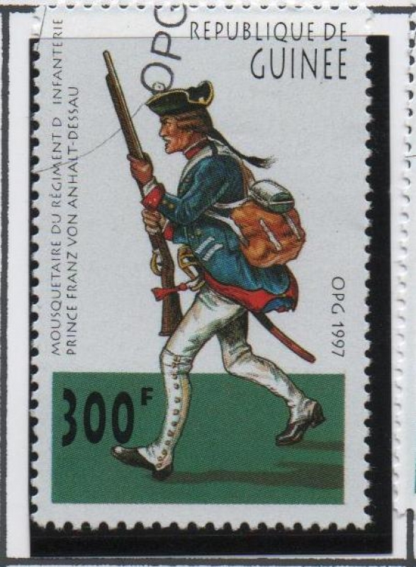 Antigos uniformes Alemanes: Reg. Principe Franz