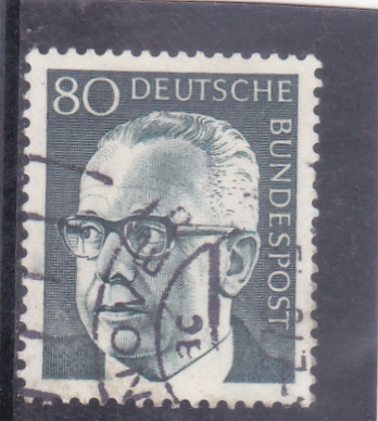 Dr. h.c. Gustav Heinemann (1899-1976), 3er Presidente Federal