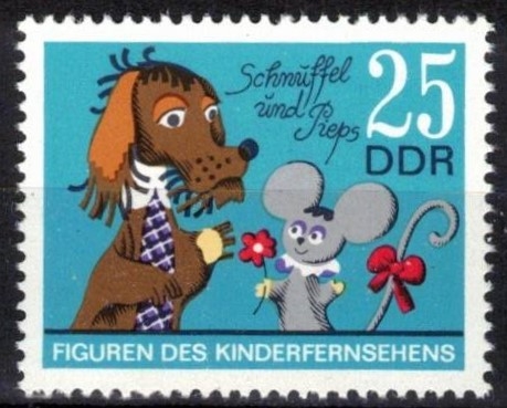Figuras de la Televisión Infantil de la DDR.