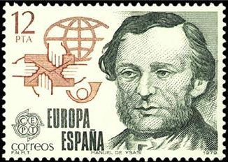 ESPAÑA 1979 2521 Sello Nuevo Serie Europa CEPT Manuel de Ysasi