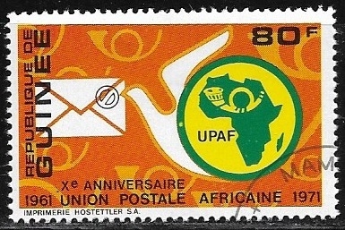 X Aniversario de la Unión Postal Africana
