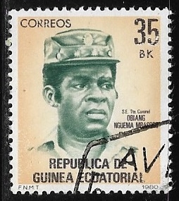 Heroes nacionales - Obiang Nguema Mbasogo