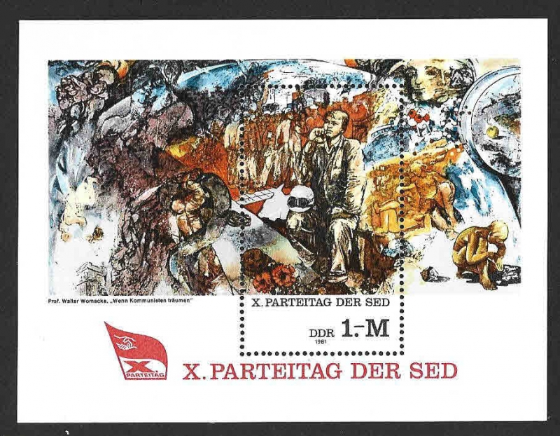2176 - X Congreso del Partido Comunista (DDR)